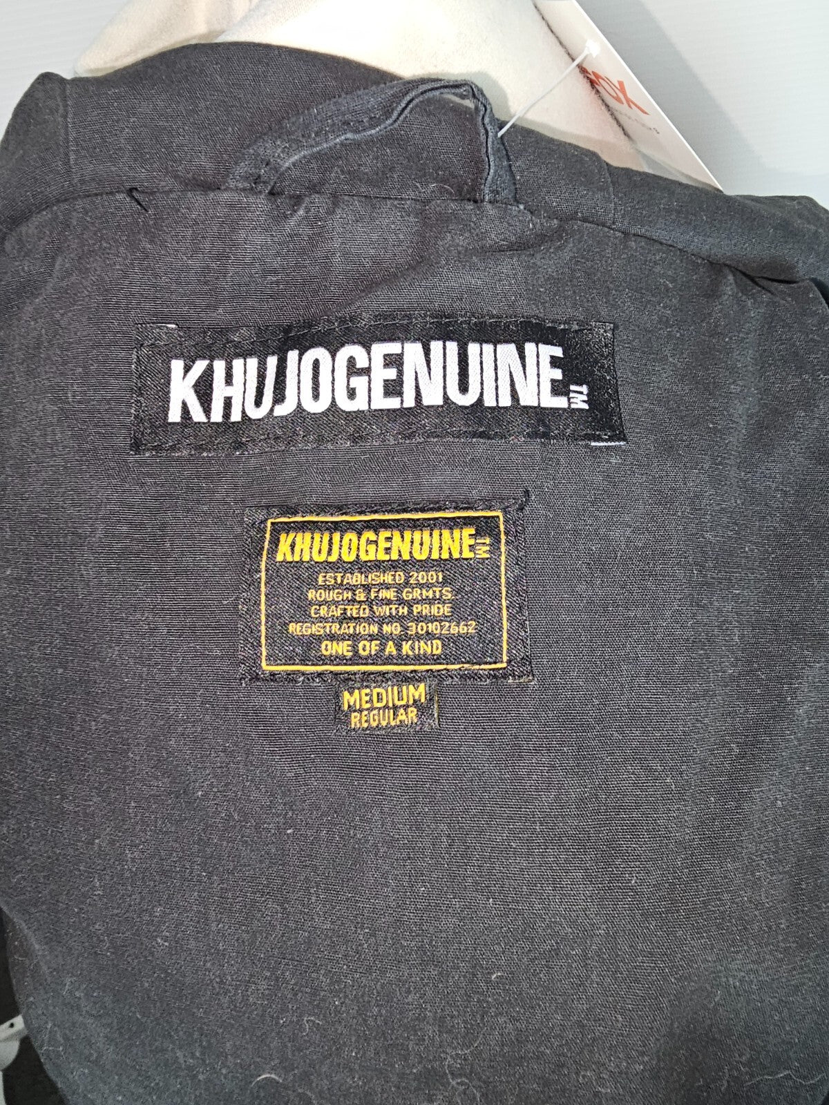 EK5966 Damen Paker von KHUJOGENUINE, Schwarz, Gr.:M5
