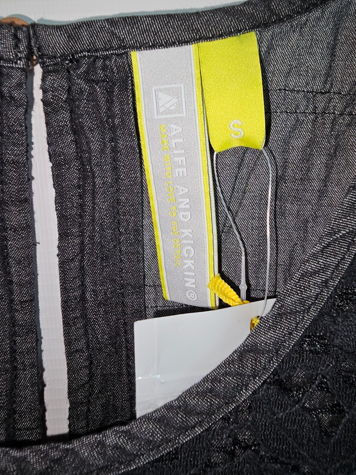 EK5350 Damen Bluse von Alife and Kickin, grau, Gr.S1