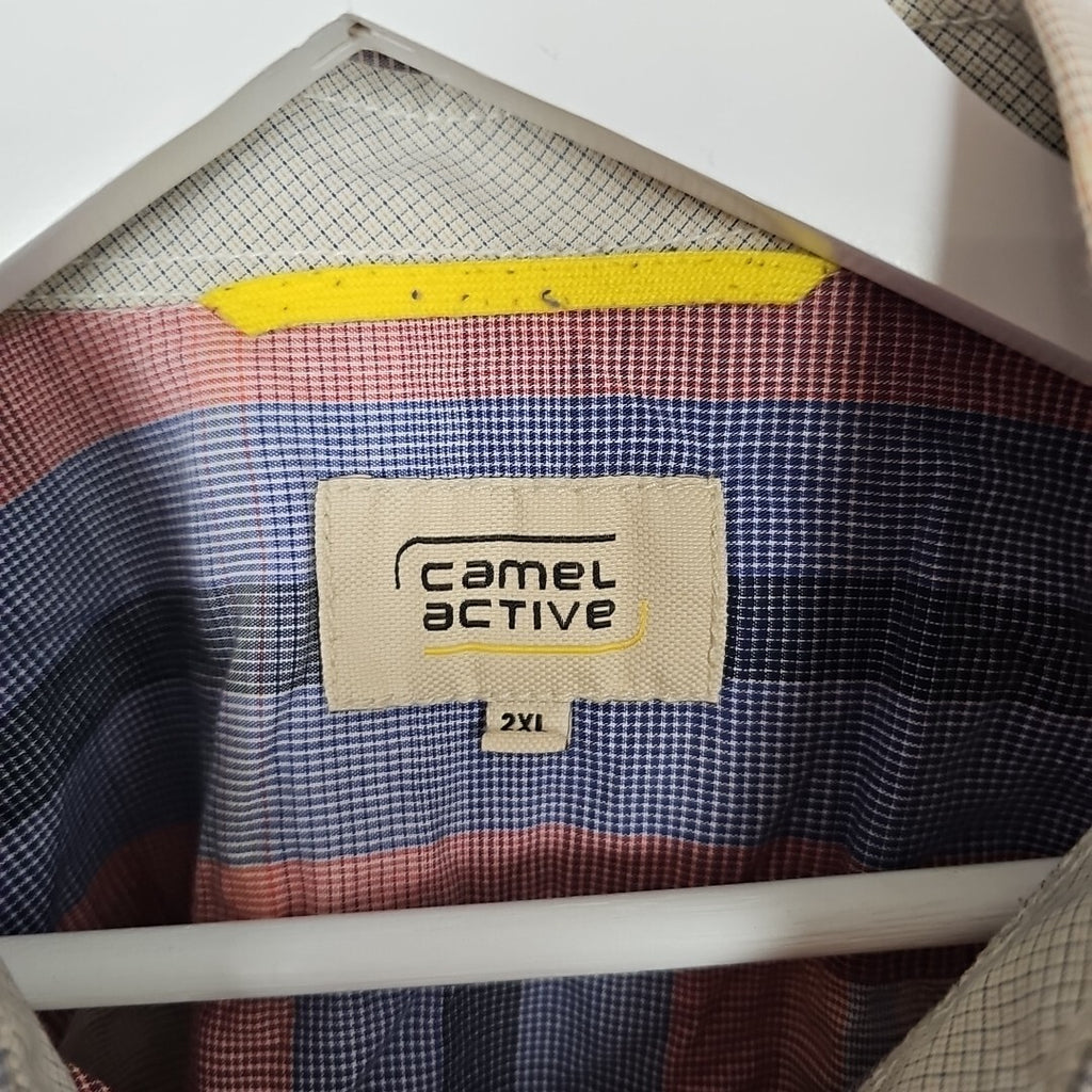 EK6675 Herren Hemd von Camel Activ, Mehrfarbig, Gr.2XL2