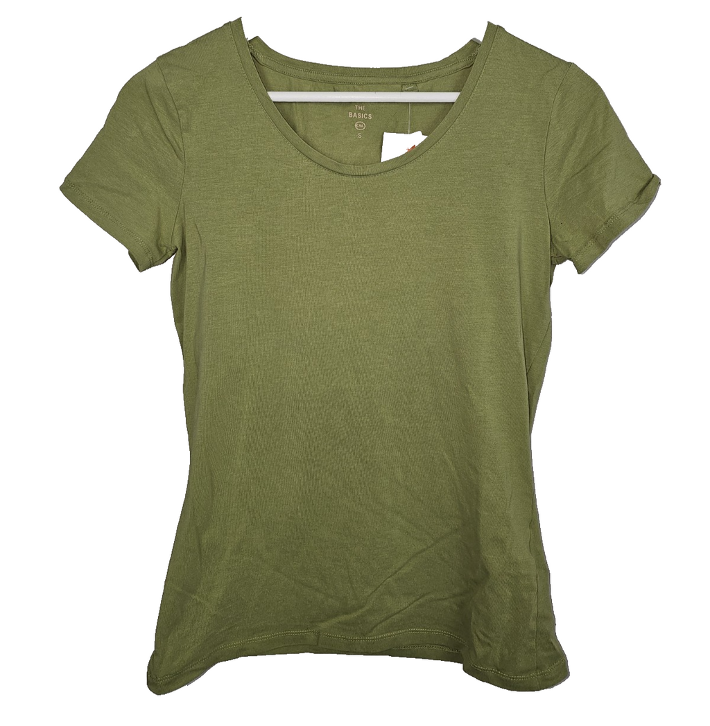 EK8248 Damen Tshirt von C&A, Grün, Gr. S0