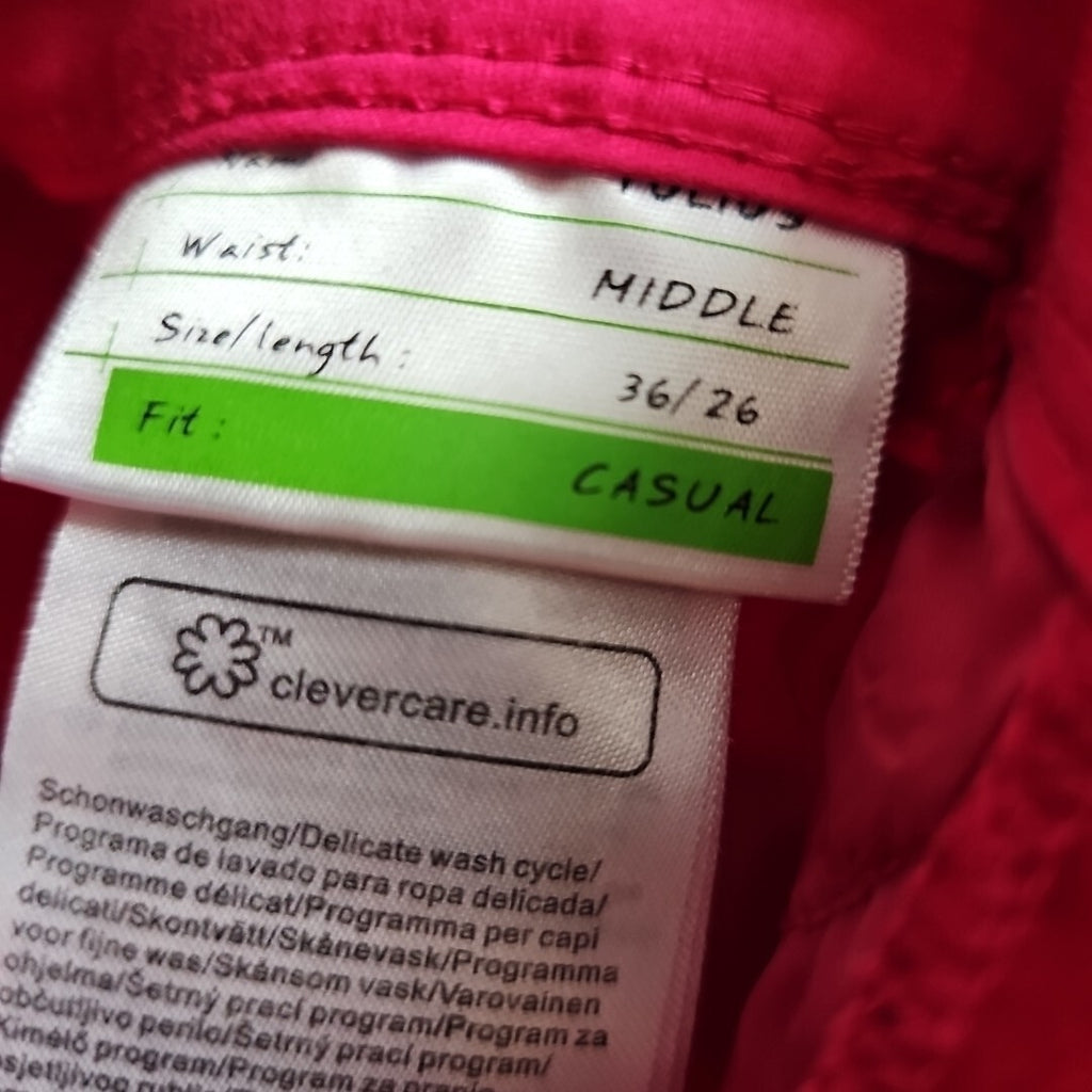 EK5492 Damen Jeans von Street One, Rot,Gr. 36/262