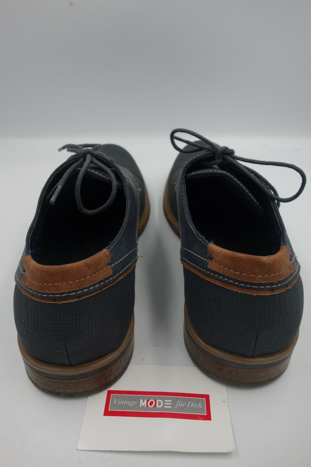 ES0284 Herren Halbschuhe von Venice, blau, 422