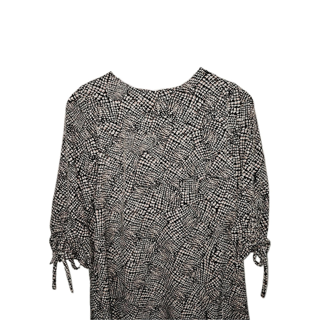 EK9176 Damen Kleid von H&M, Schwarz/Weiß, Gr. 361