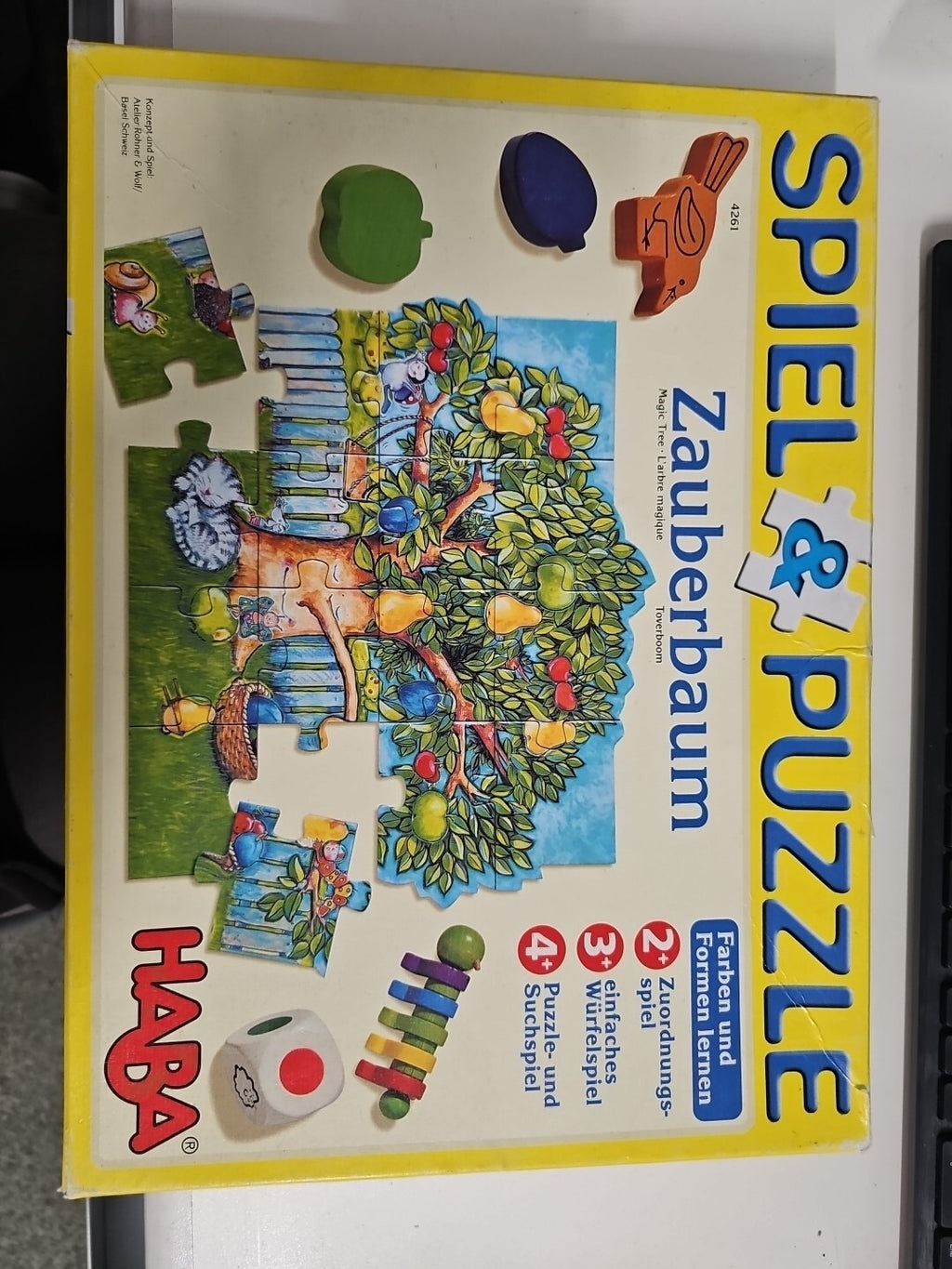 EB1728 Spiel & Puzzle - Zauberbaum (Holzspielsteine)[Kinderspiel].0
