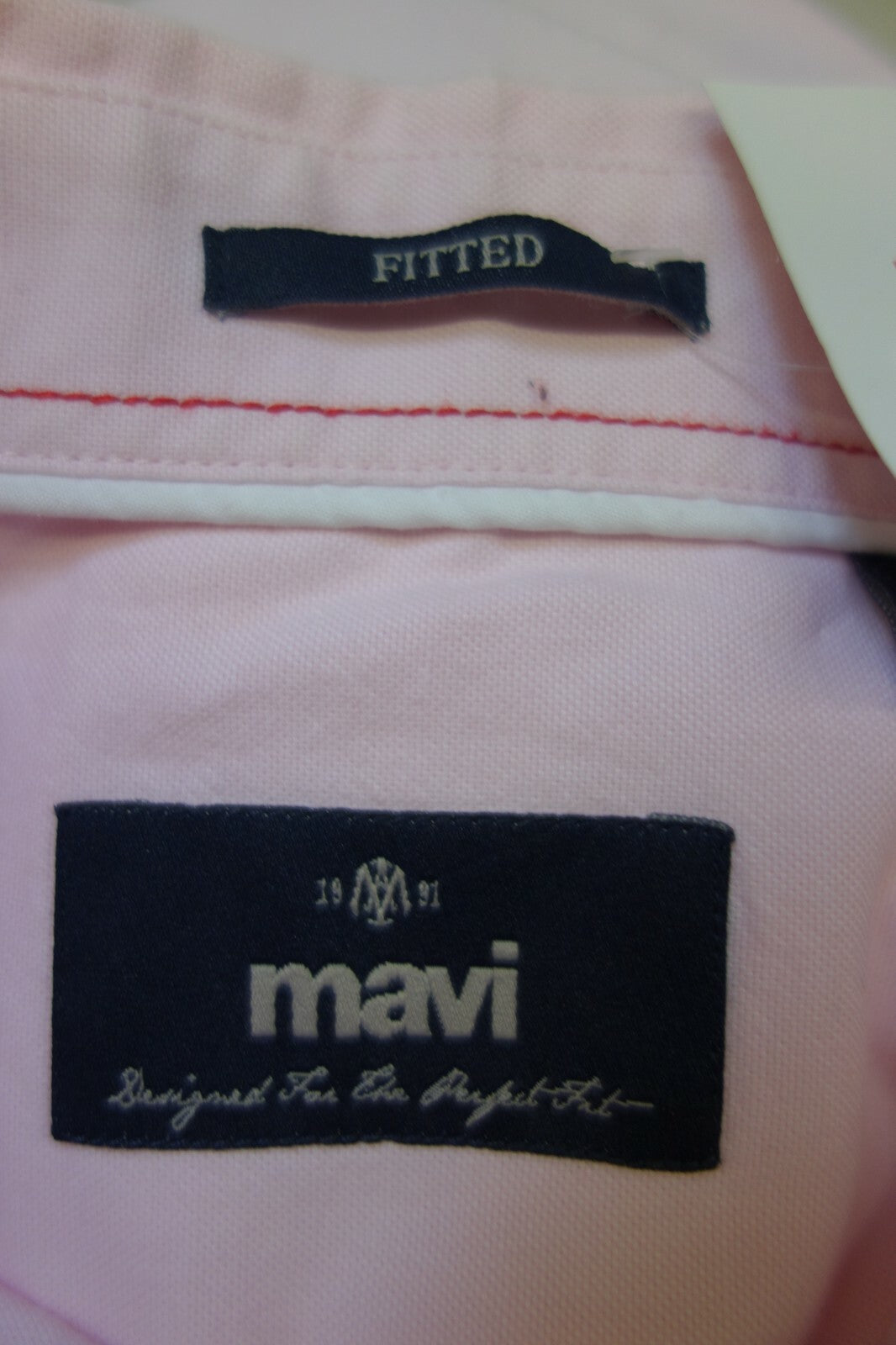 EK0871 Herren Hemd von Mavi, rosa, Gr. M5
