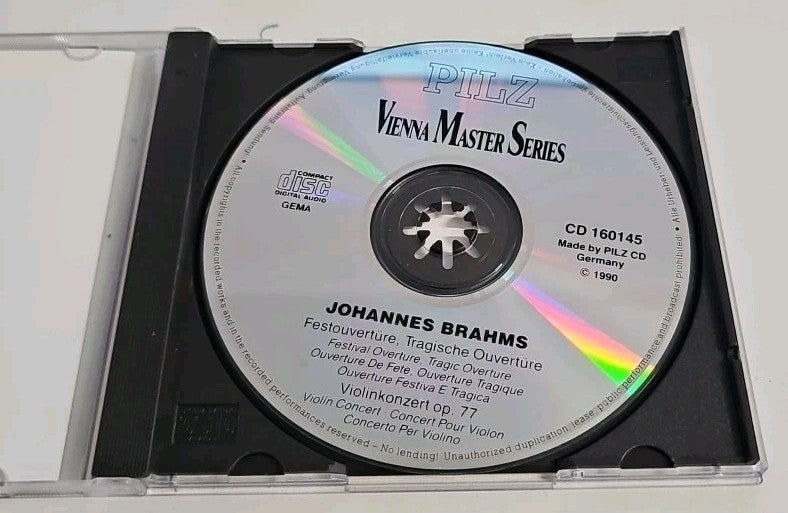 EB4199 CD Vienna Master Series Johannes Brahms Festouvertüre op. 77 1