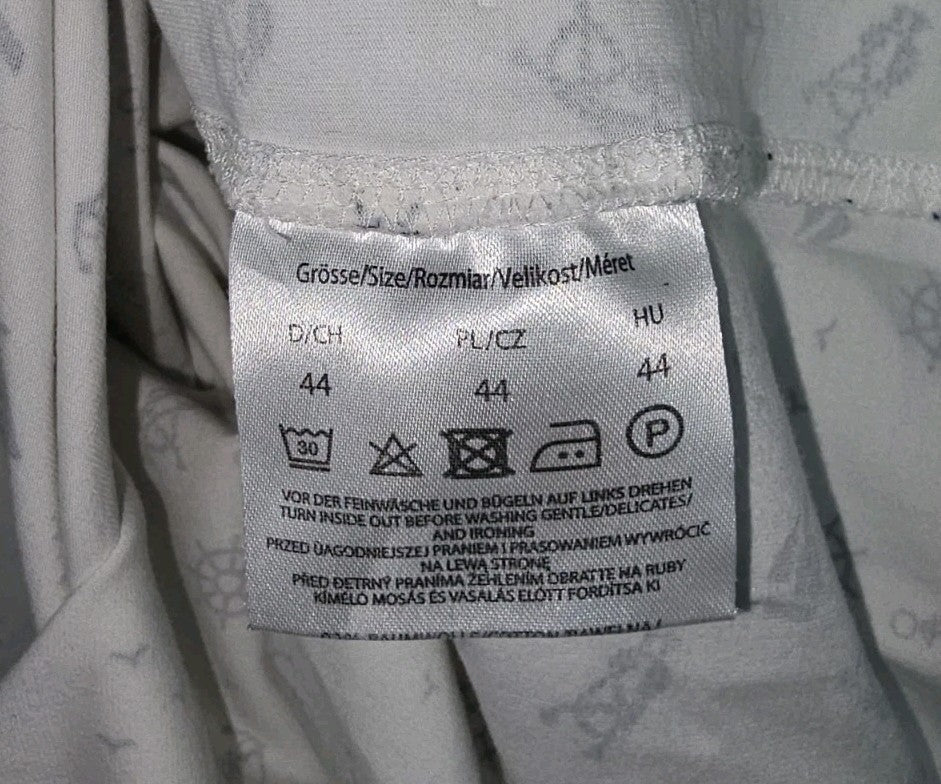 EK8808 Damen Shirt von Franco Callergari, weiß, Gr.444