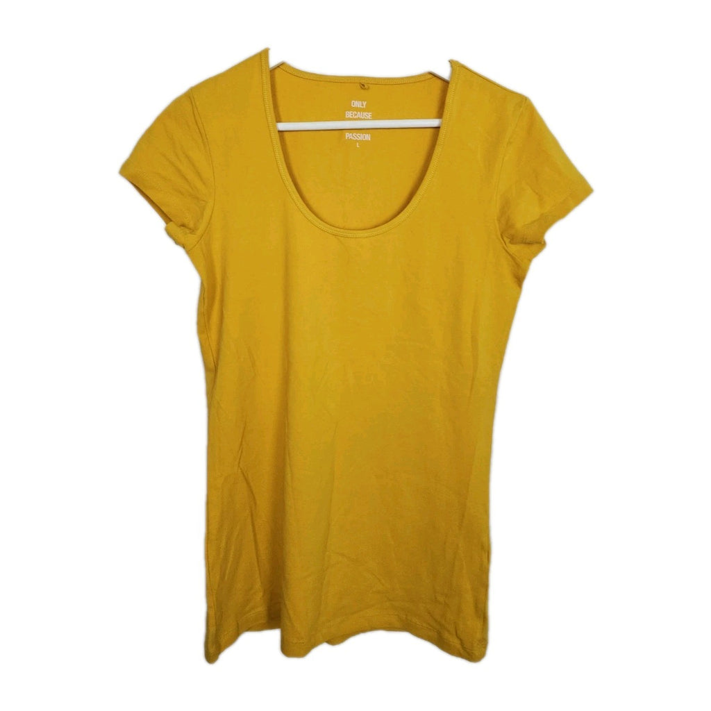 EK9675 Damen T-Shirt von Only, gelb, Gr.L0