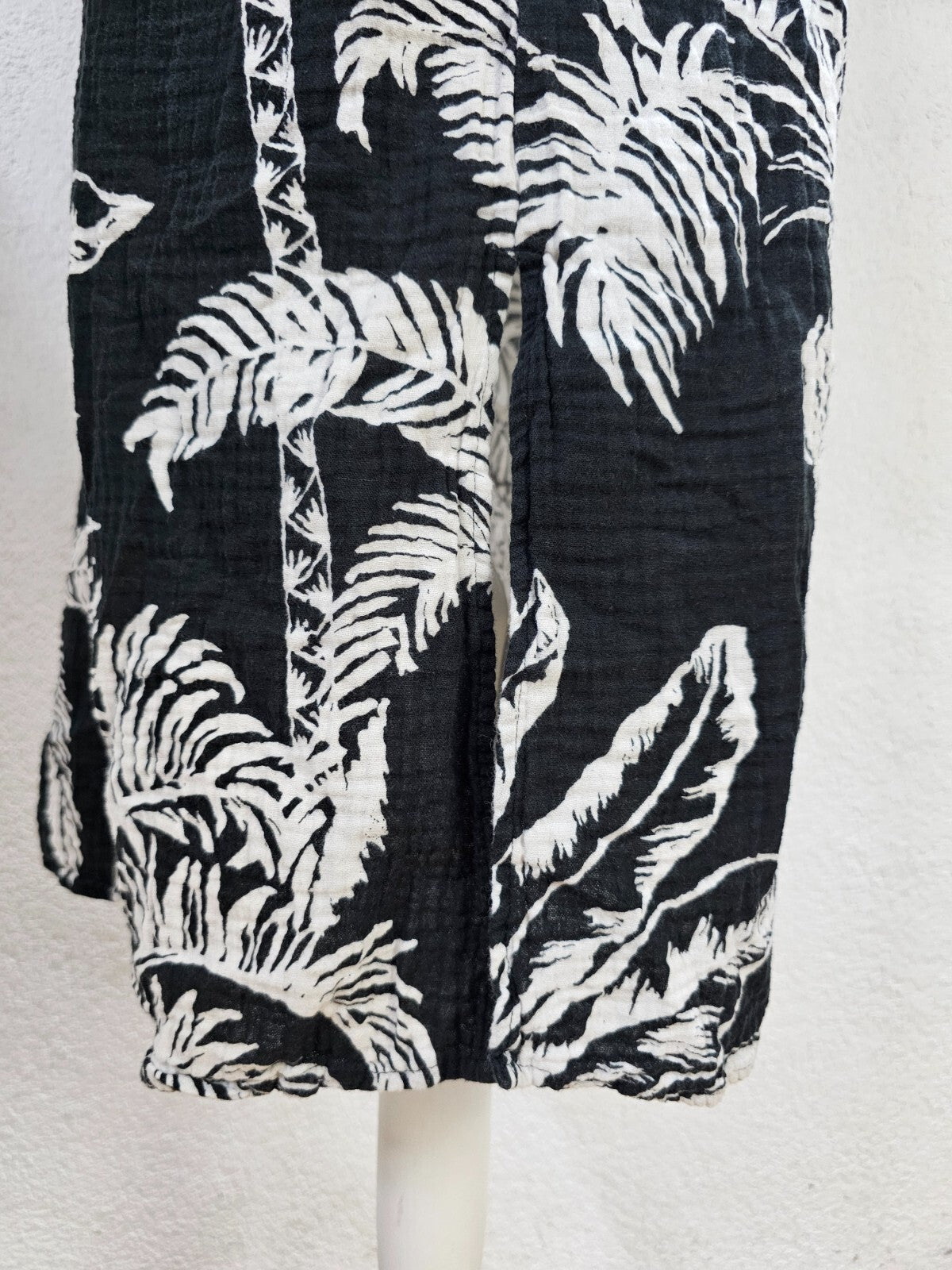 EK6156 Damen Kleid von H&M, schwarz/weiß, Gr. XS3