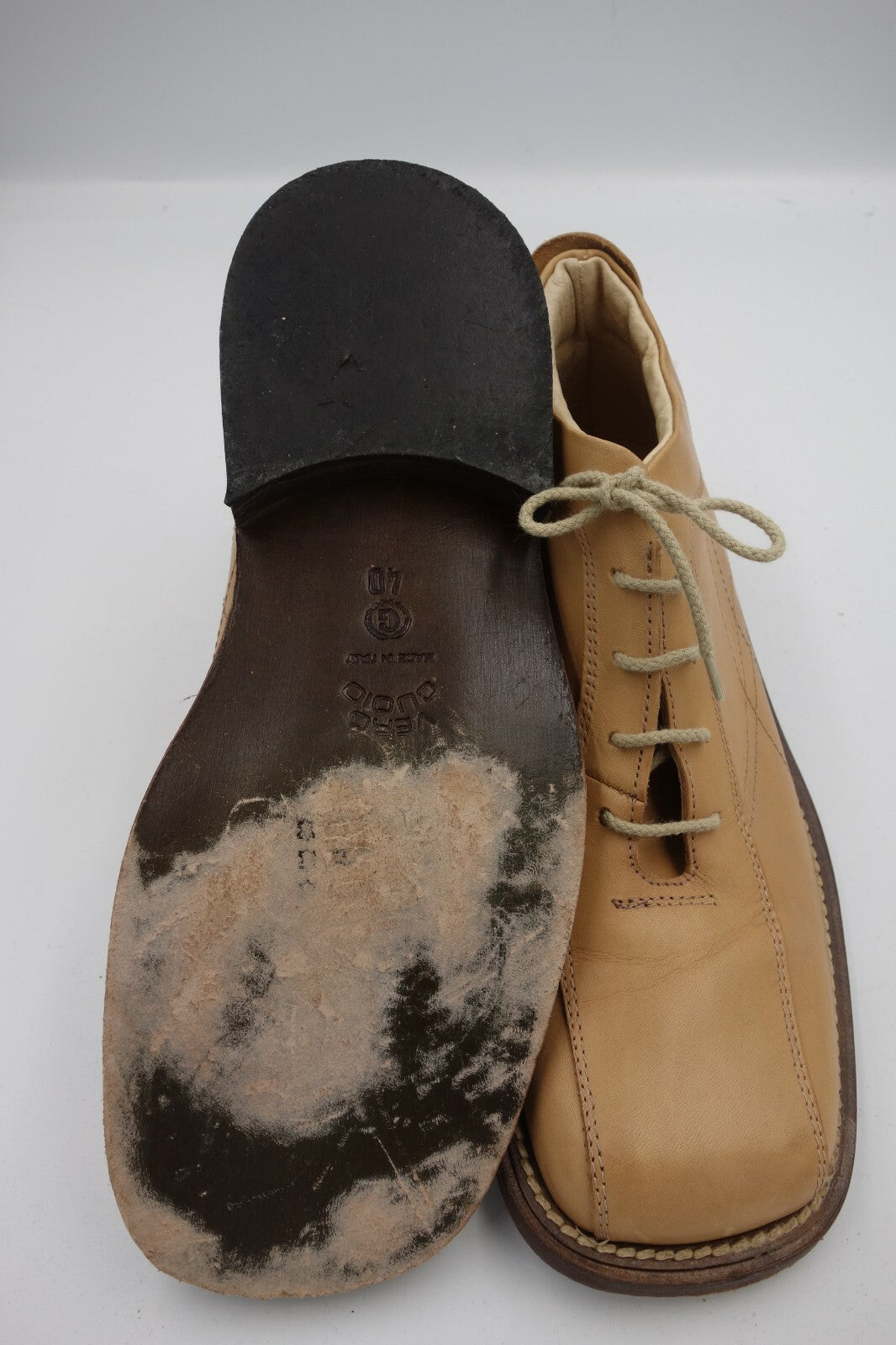 ES0287 Herren Schuhe von Uomo, 40, hellbraun5