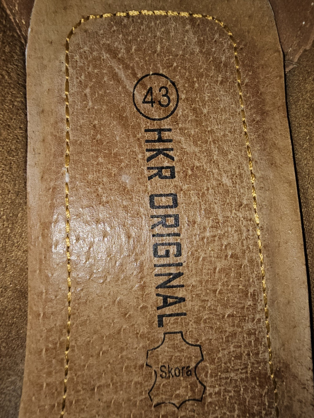 ES856 Herren Halbschuh von HKR Original, braun, Gr.432