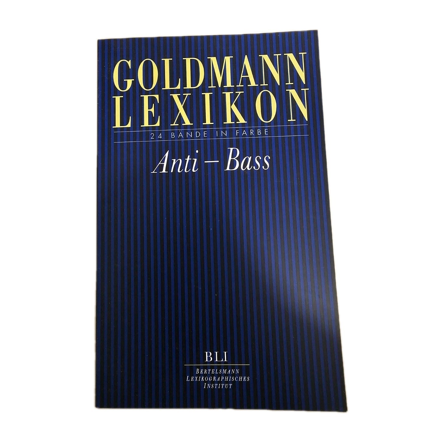 EB3917 Goldmann Lexikon, 24 Bänder in Farbe: Band 2, Anti-Bass0