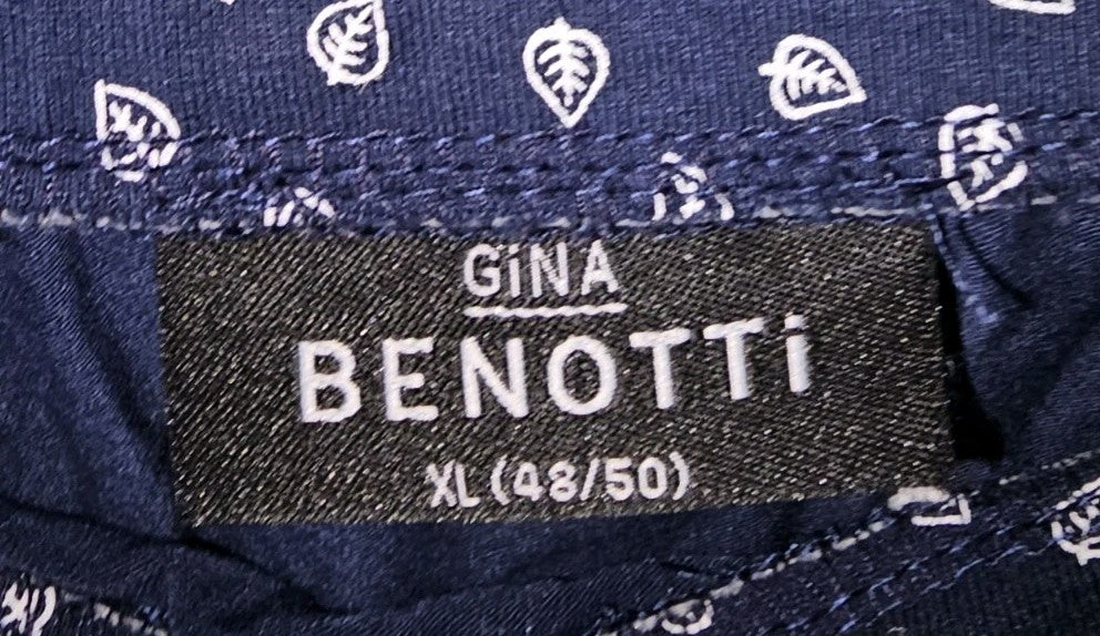 EK10308 Damen Rock von Gina Benotti, blau, Gr.XL2