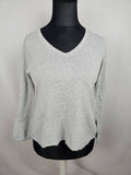 EK3545 Damen Langarmshirt von edc, grau, Gr. XL0