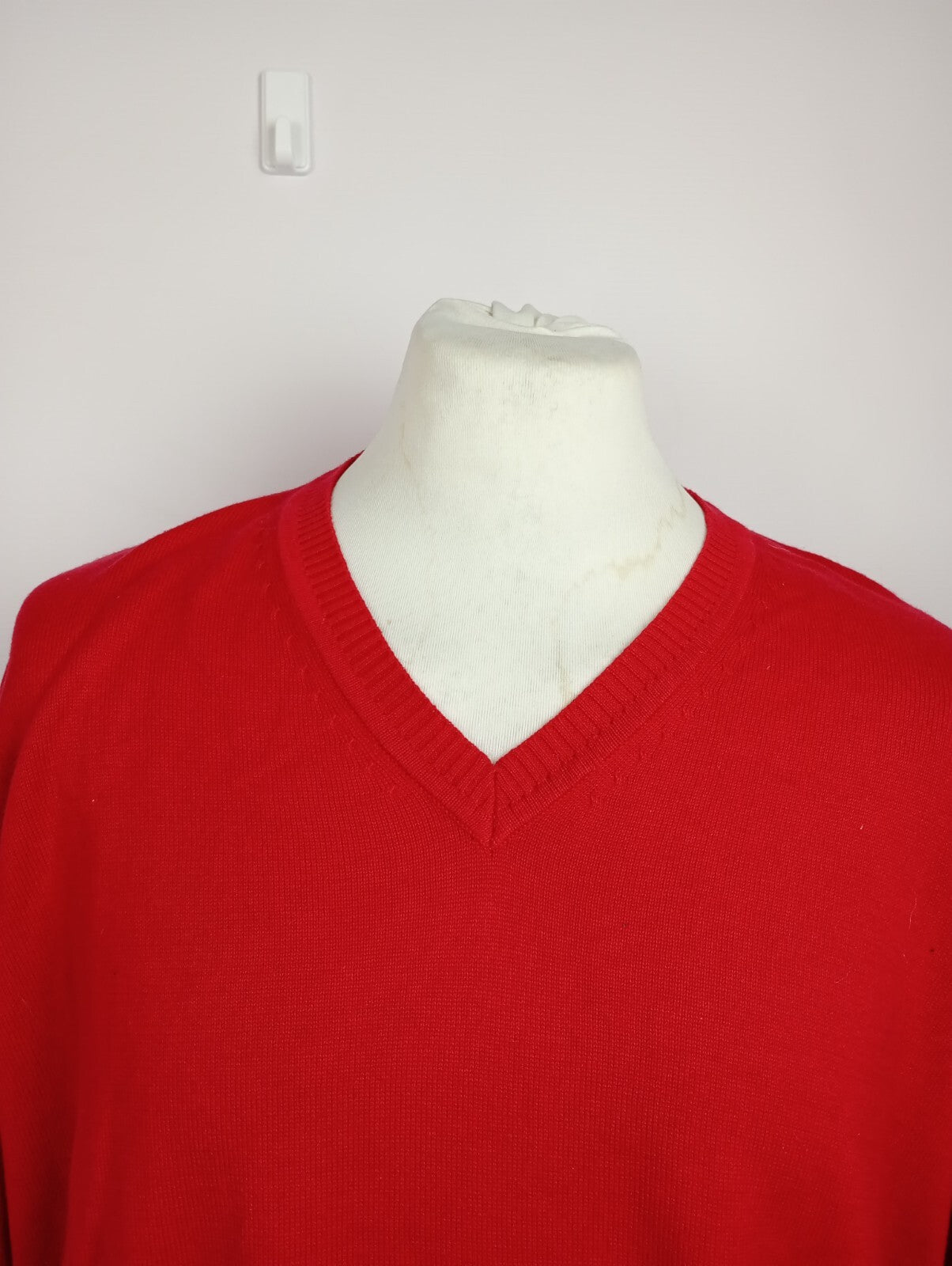 EK5237 Roter Pullover von Bluhmod für Herren, Gr. XL1