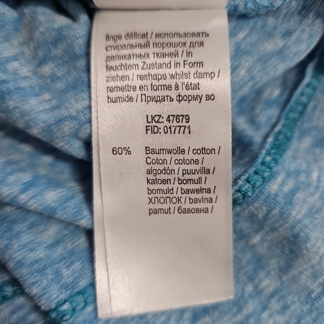 EK5593 Damen Langarmshirt von Venice Beach, hellblau, Gr.36/386