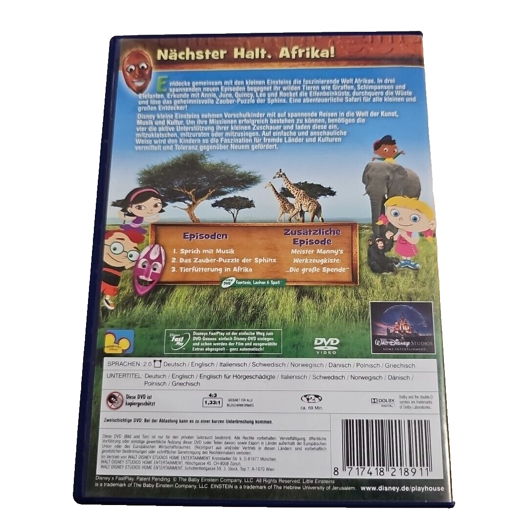 EN2467 Disneys kleine Einsteins - Auf nach Afrika! Vol 11 | DVD 1