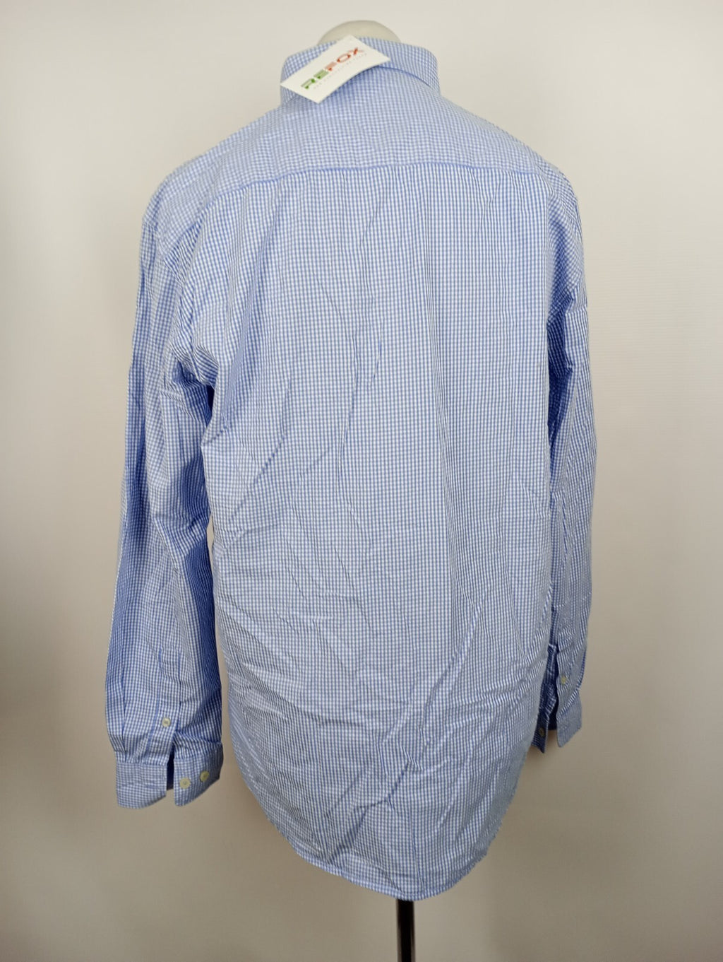 EK5303 Herren Hemd von Luciano, blau/weiß kariert, Gr. L7