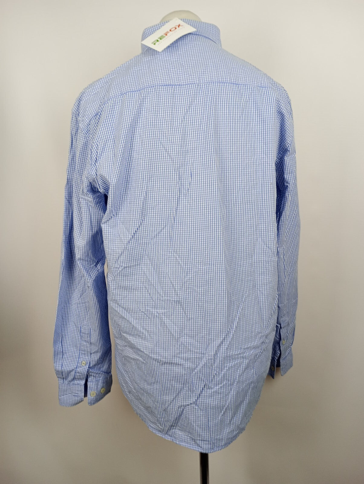 EK5303 Herren Hemd von Luciano, blau/weiß kariert, Gr. L7