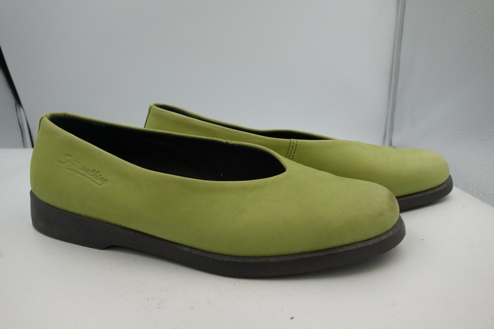 ES0005 Damen Halbschuhe von Rhode, grün, Gr. 5,51