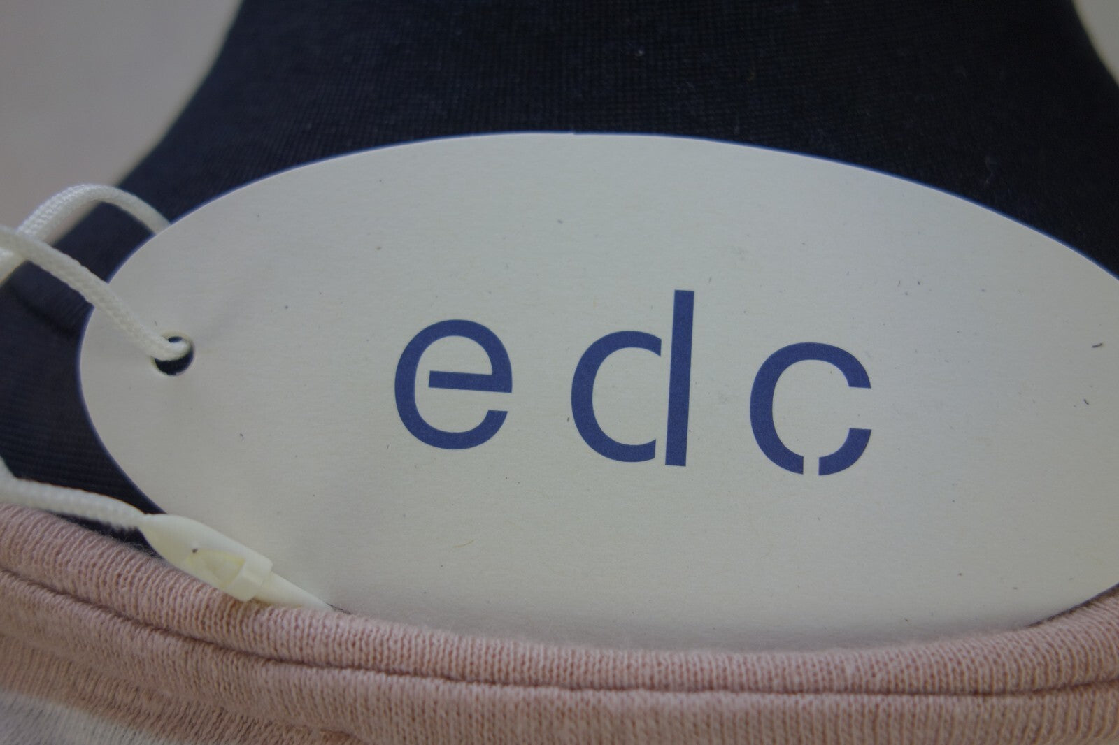 EK3264 Damen Langarmshirt von edc, rosa-weiß gestreift, Gr. L4