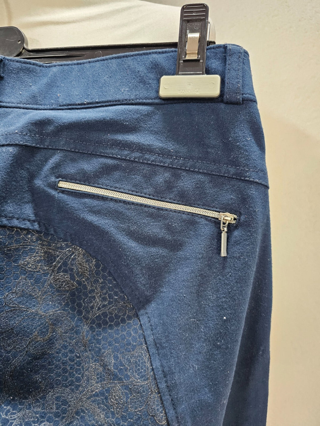 EK6176 Damen Reithose von ELT, blau, Gr. 3811