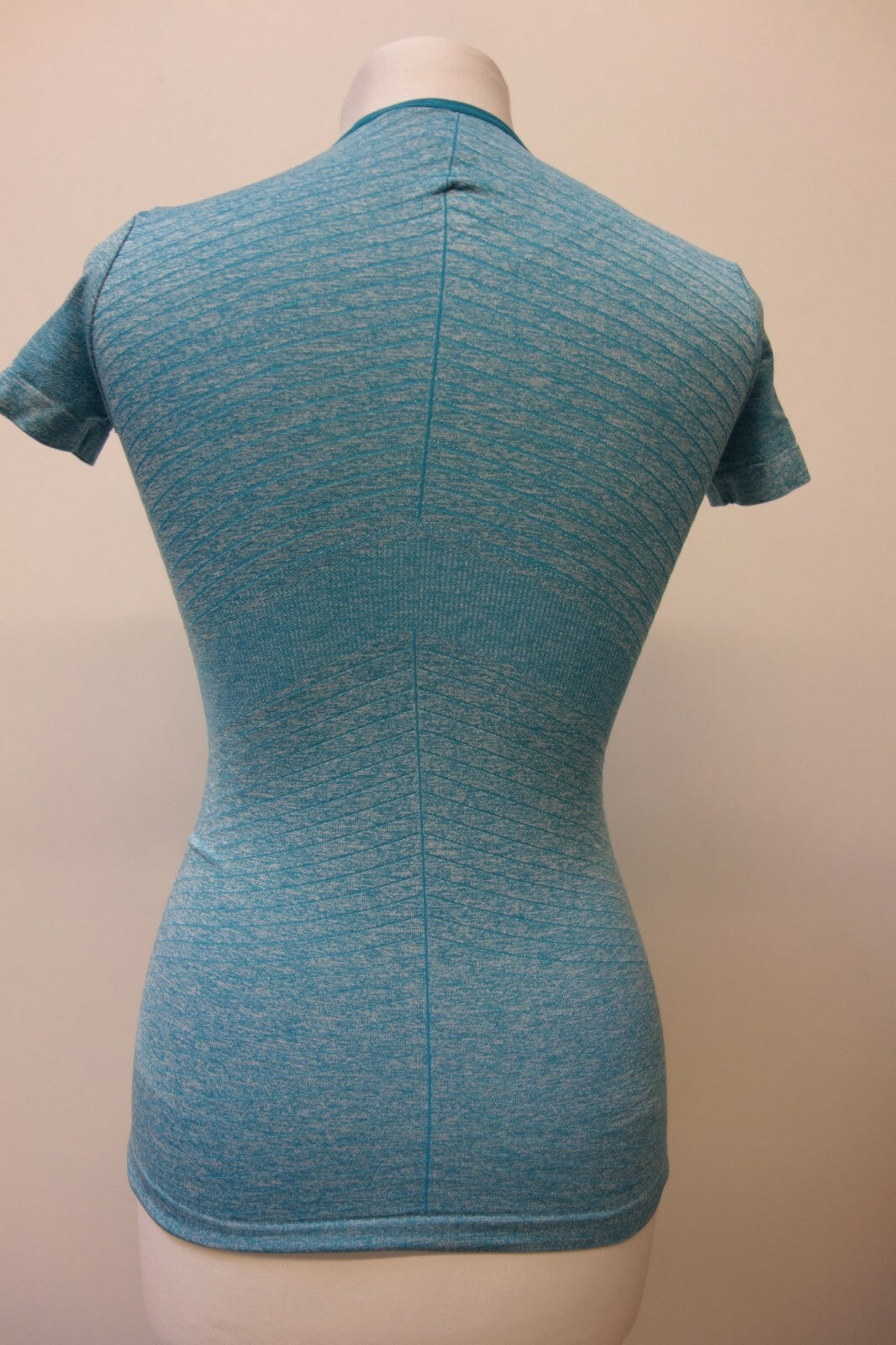 EK0566 damen Sportshirt von Salomon, türkis, S3