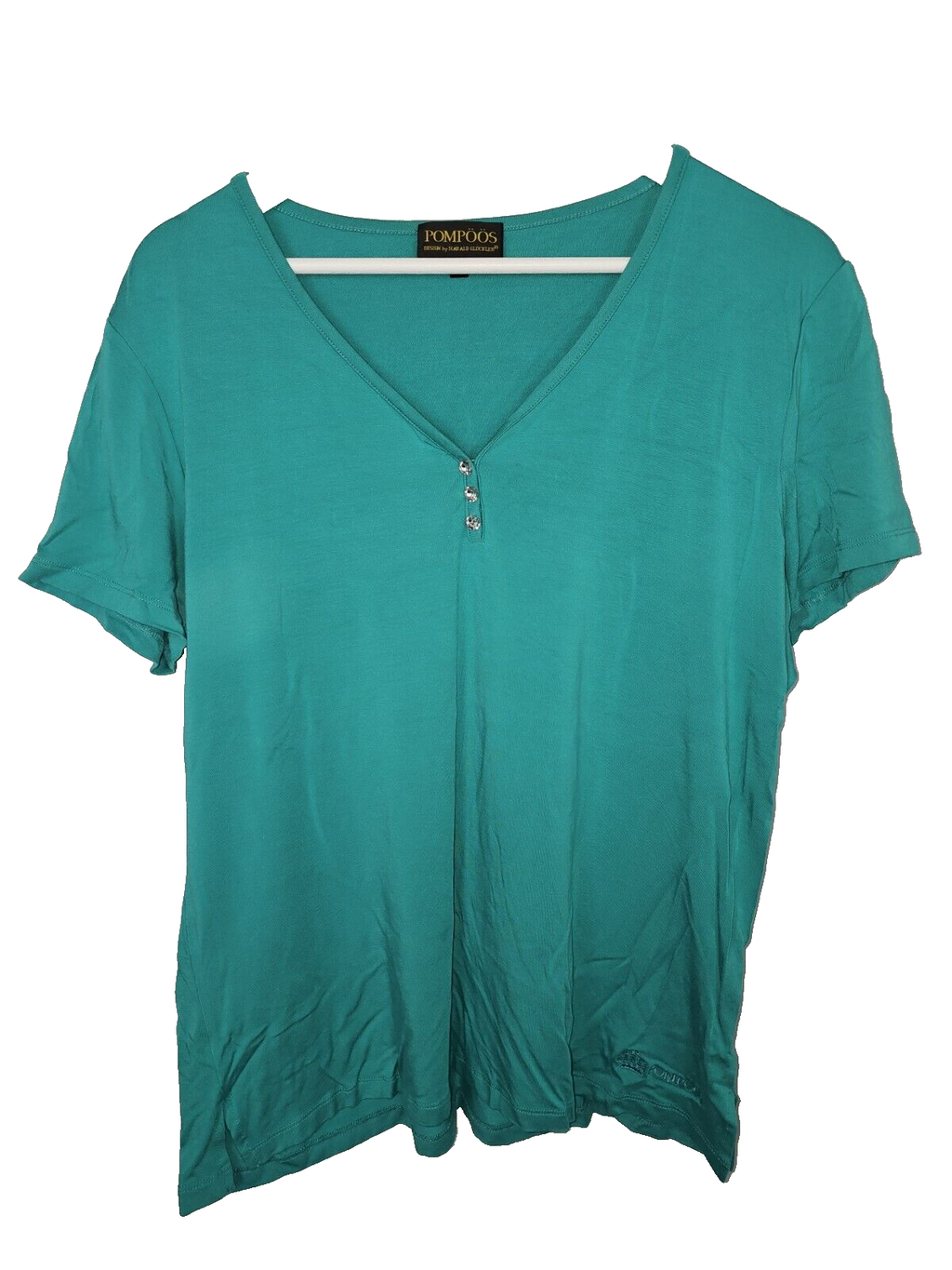 EK6712 Damen Tshirt von Pompöös, Grün, Gr.480