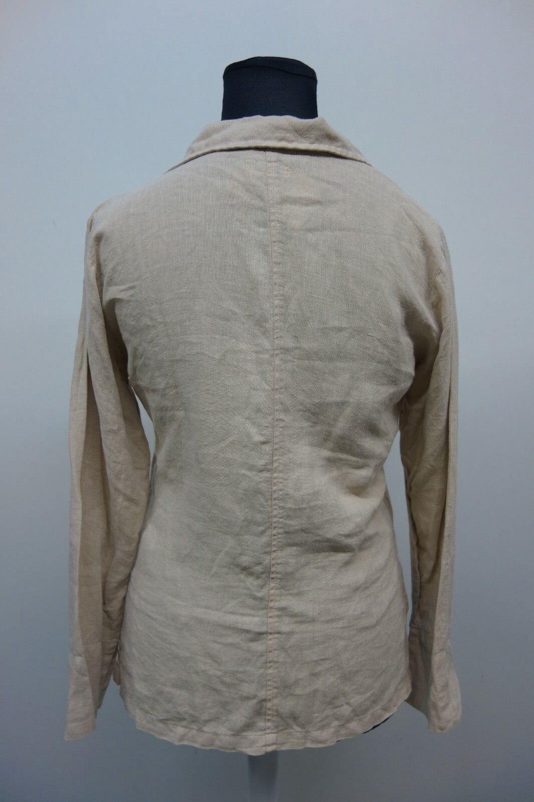 EK1097 Damen Bluse von M-Line, beige, Gr. 33