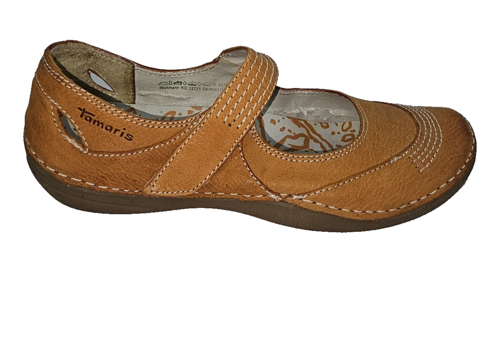 ES747 Damen Sandale von Tamaris, Orange, Gr. 372