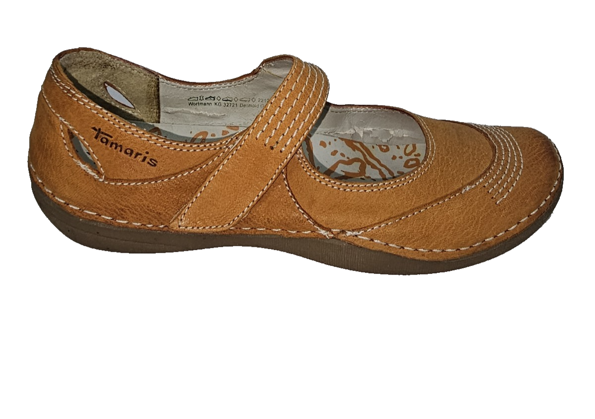 ES747 Damen Sandale von Tamaris, Orange, Gr. 372