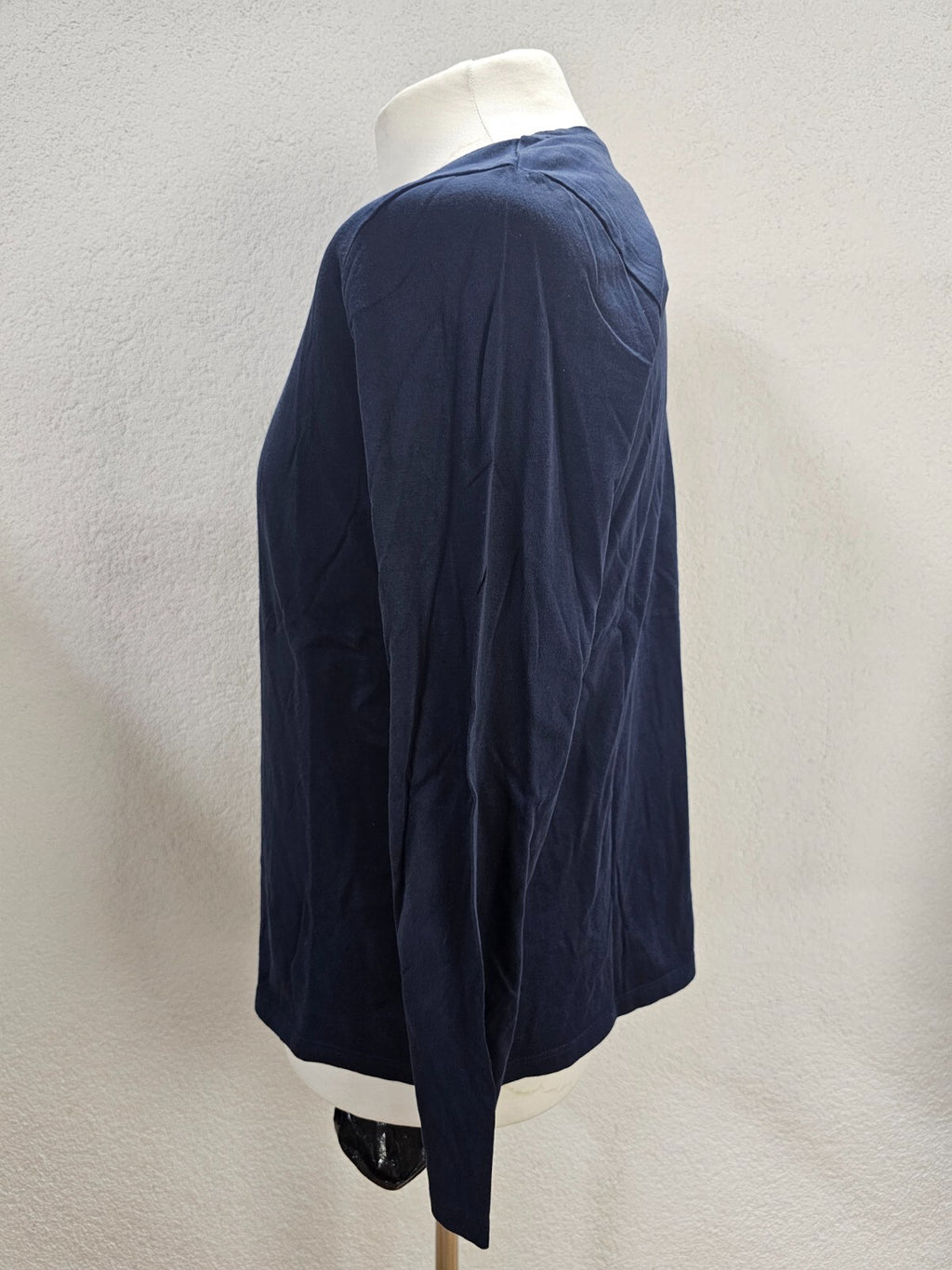 EK2709 Herren Langarmshirt von Lands End, dunkelblau, Gr. M1