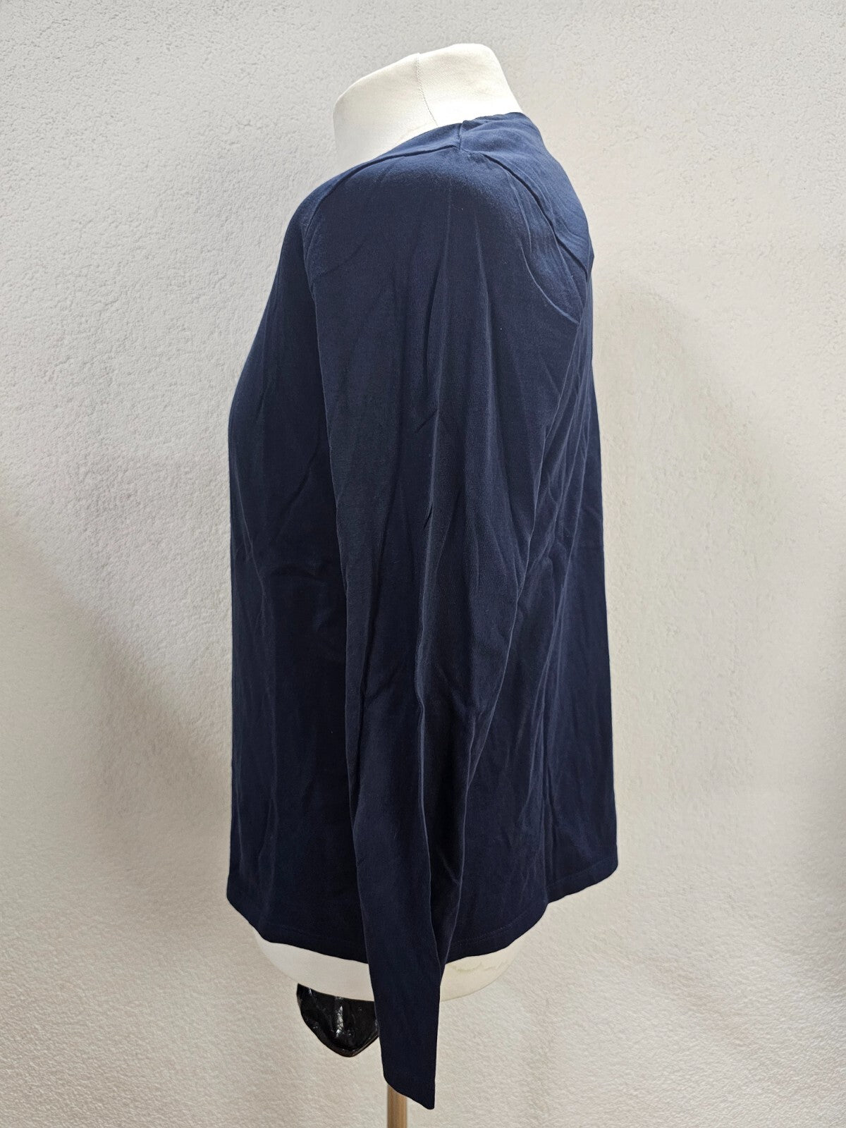 EK2709 Herren Langarmshirt von Lands End, dunkelblau, Gr. M1