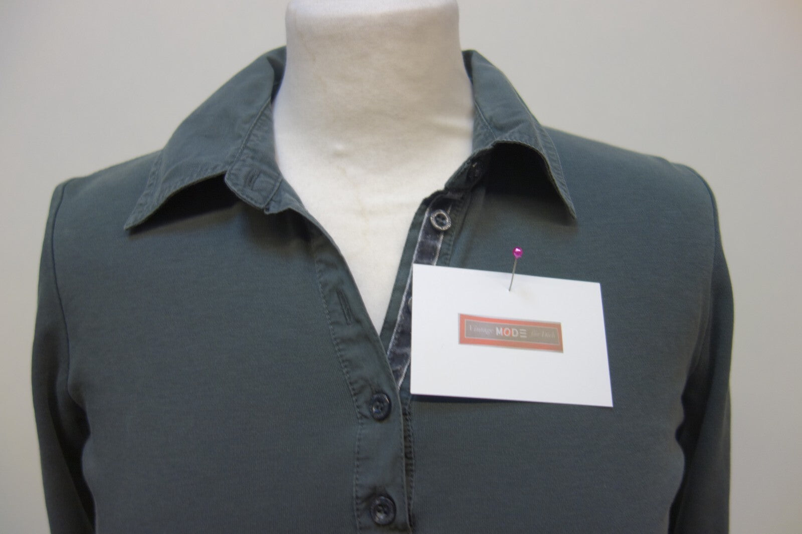 EK3772 Damen Shirt von Street One, grüngrau, Gr. 362