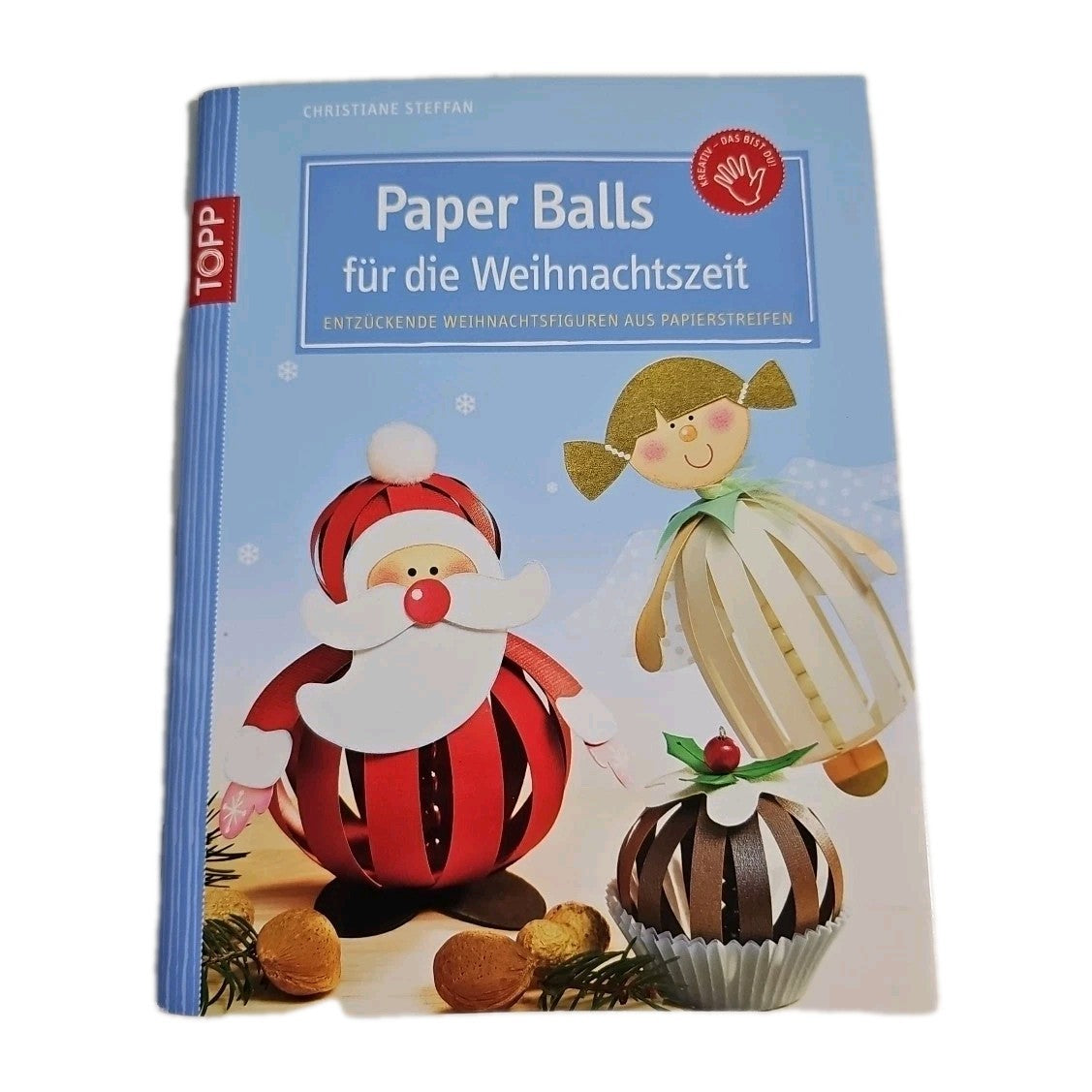 EB4270 Paper Balls für die Weihnachtszeit: Weihnachtsfiguren aus Papierstreifen 0