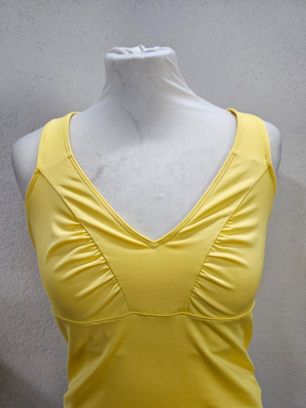 EK0540 Damen Sporttop von Reebook, gelb, Gr.S1