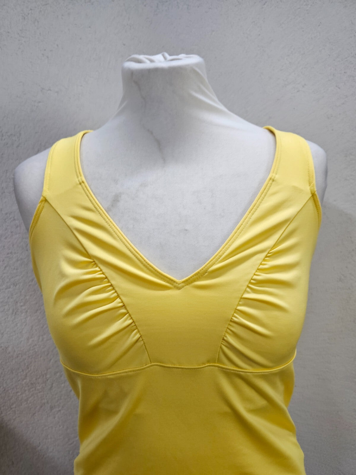 EK0540 Damen Sporttop von Reebook, gelb, Gr.S1