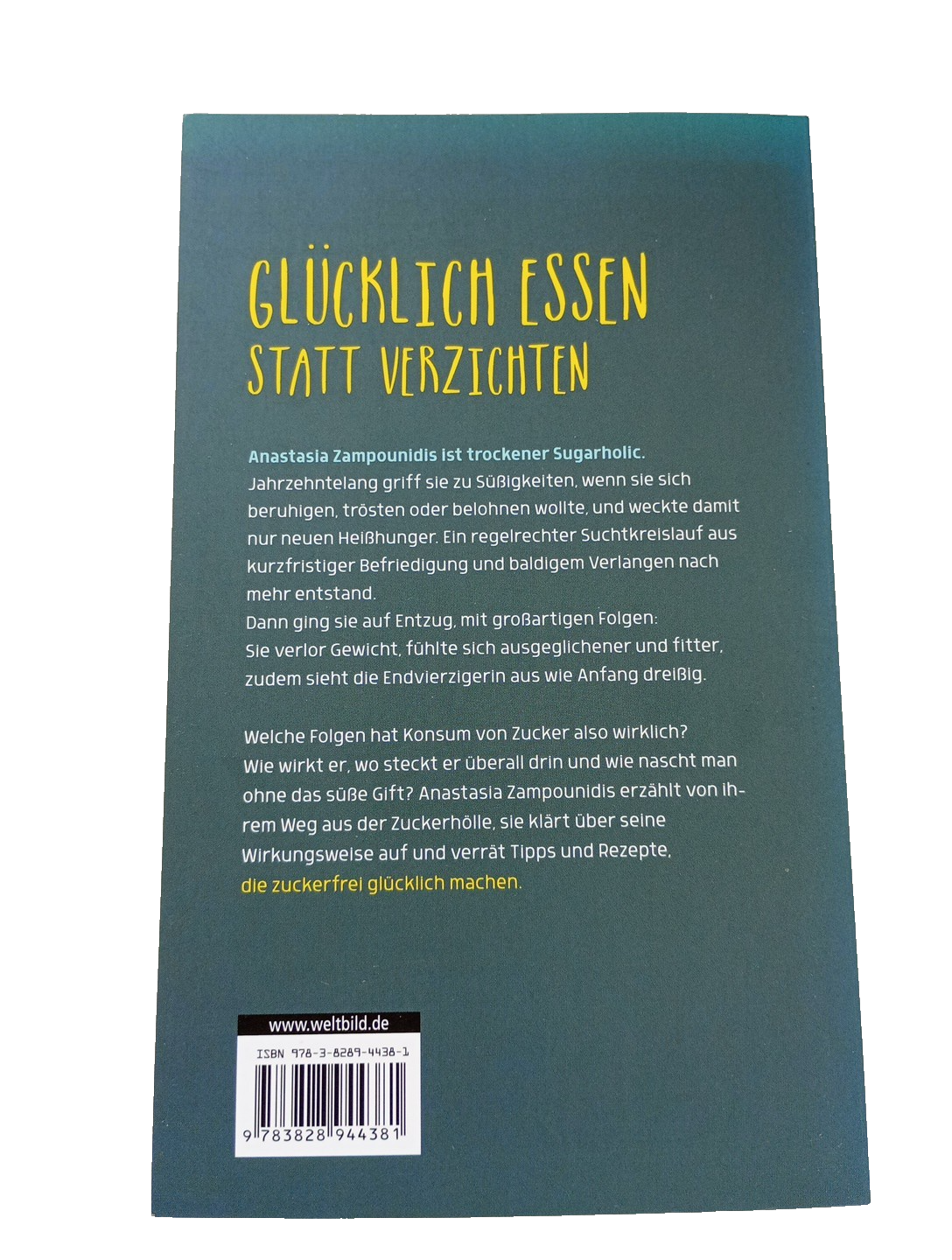 EB3427 Für immer zuckerfrei von Anastasia Zampounidis (2017, Taschenbuch)1