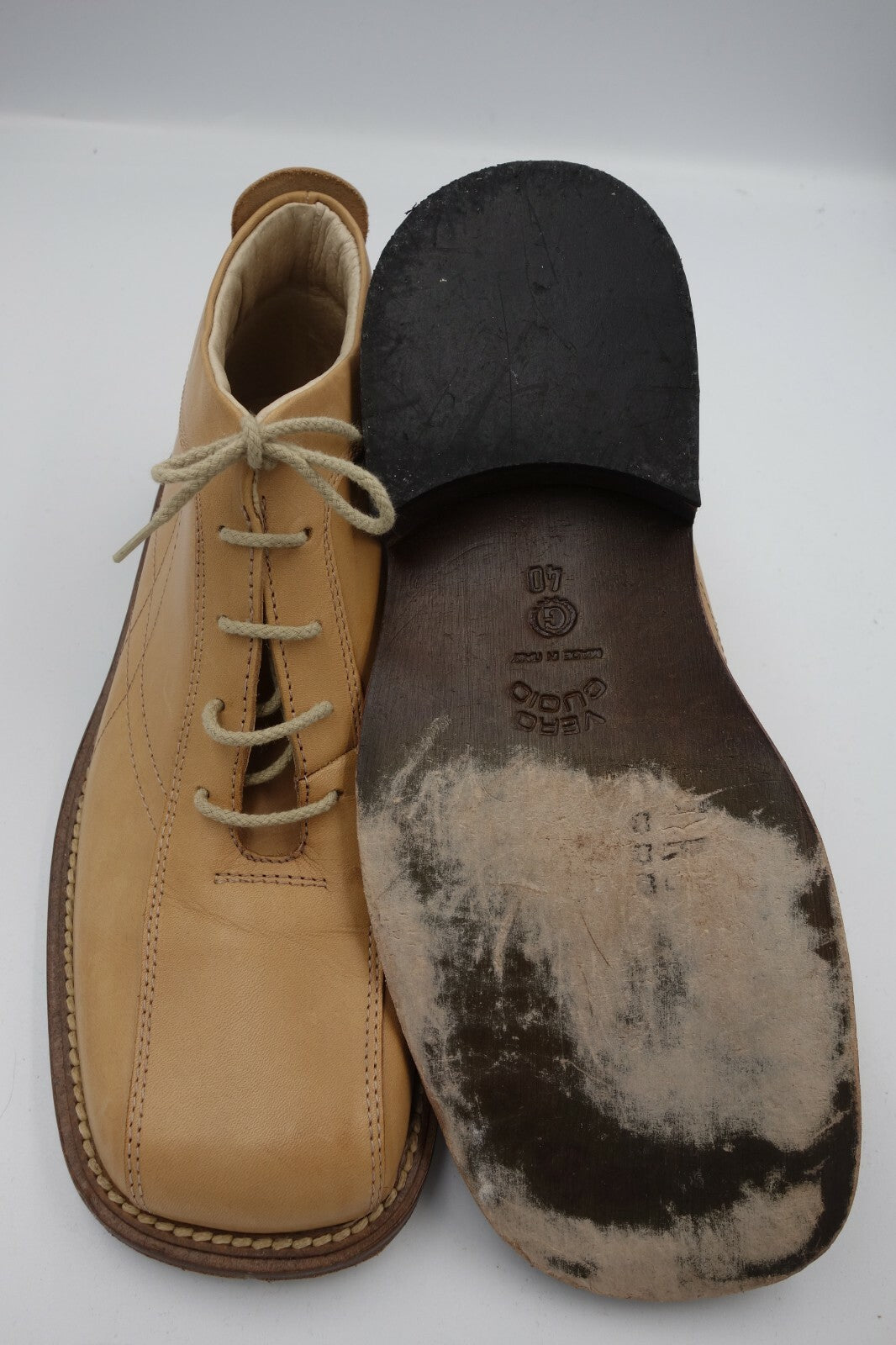 ES0287 Herren Schuhe von Uomo, 40, hellbraun6