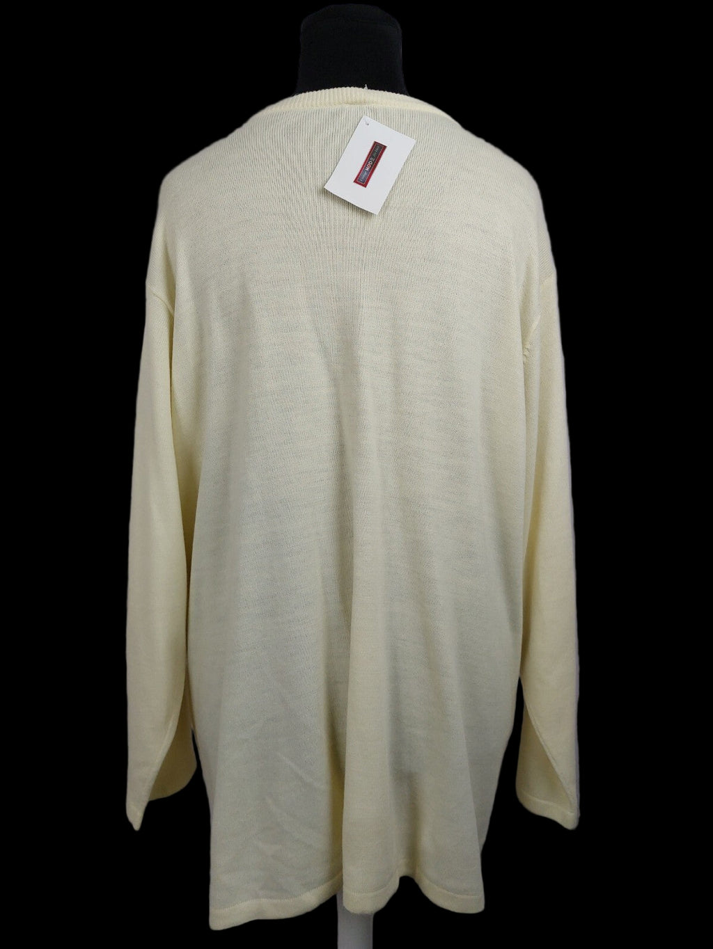 EK4687 Damen Strickjacke, gelb, Gr.52/544