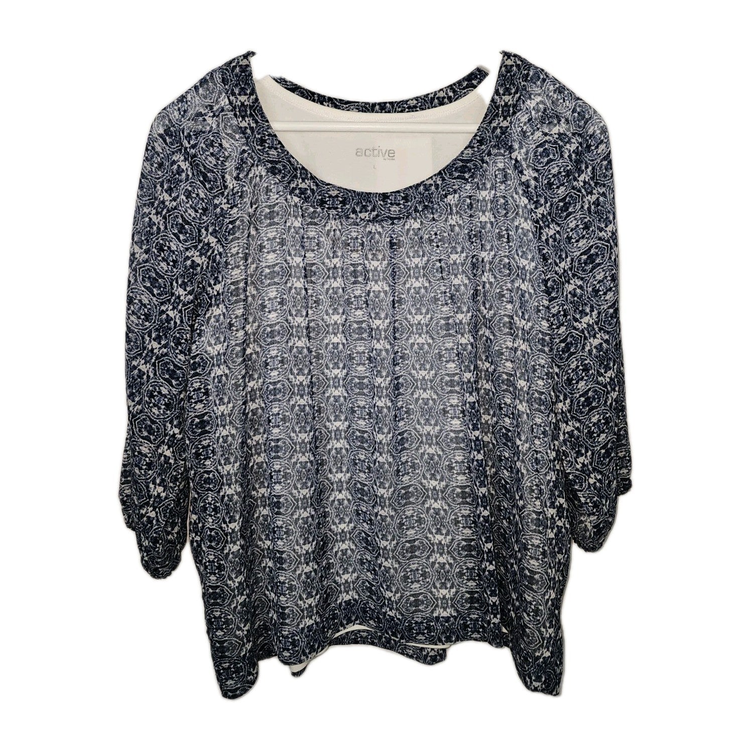 EK8822 Damen Bluse von Active Tchibo, blau, Gr.L0