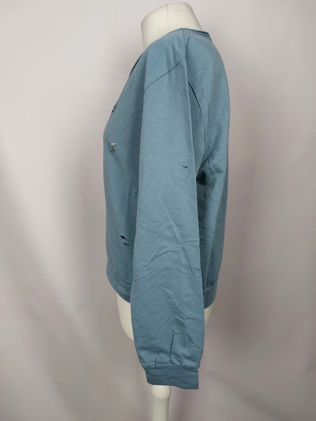 EK2257 Damen Pullover von Zauberstern, taubenblau, Gr. L3