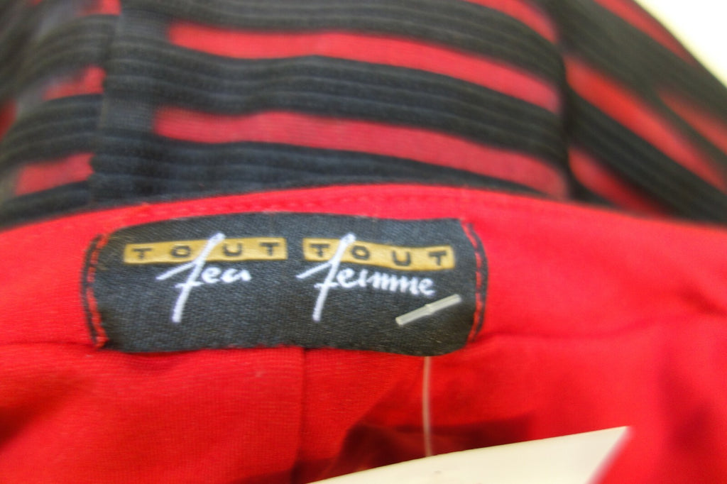 EK1771 Damen Set von Tout Tout, schwarz/rot, Gr. 34/365