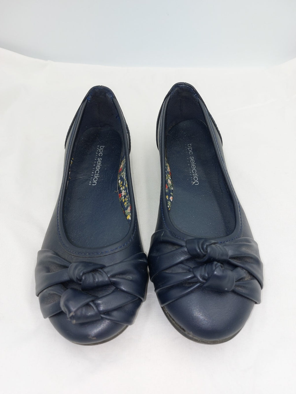 ES0135 Damen Ballerina von bpc, blau, Gr.370
