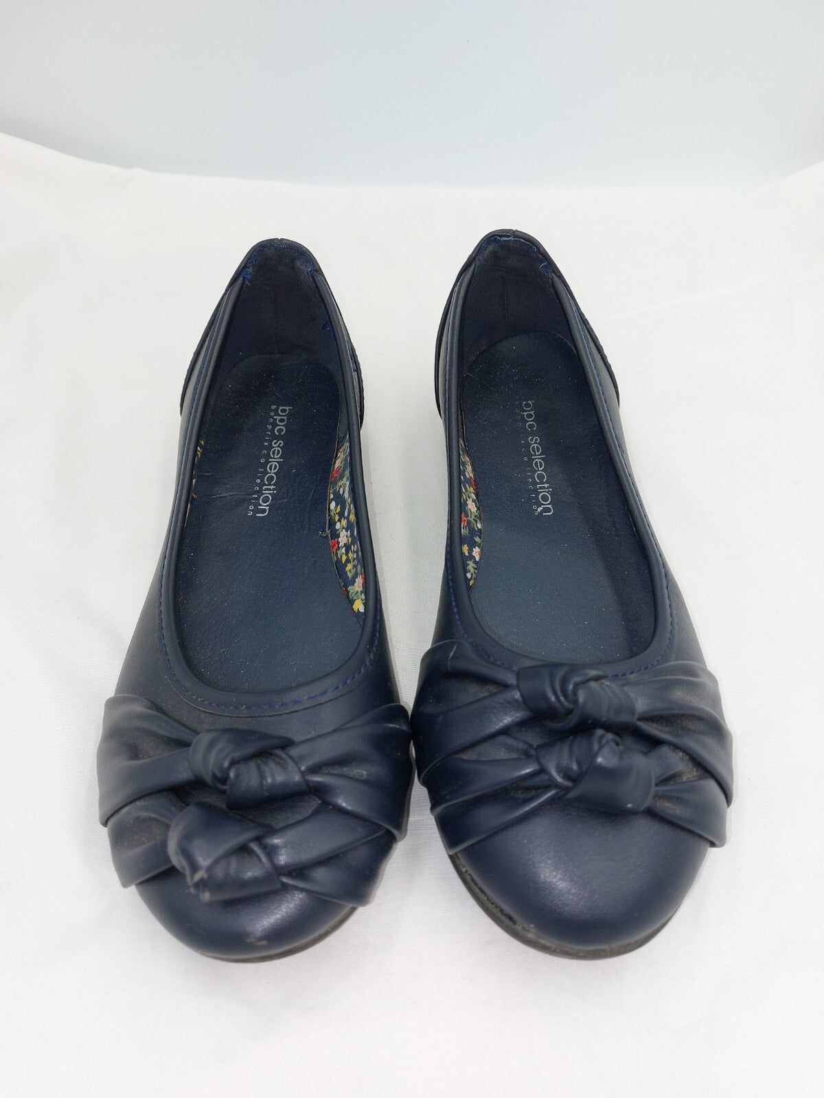 ES0135 Damen Ballerina von bpc, blau, Gr.370