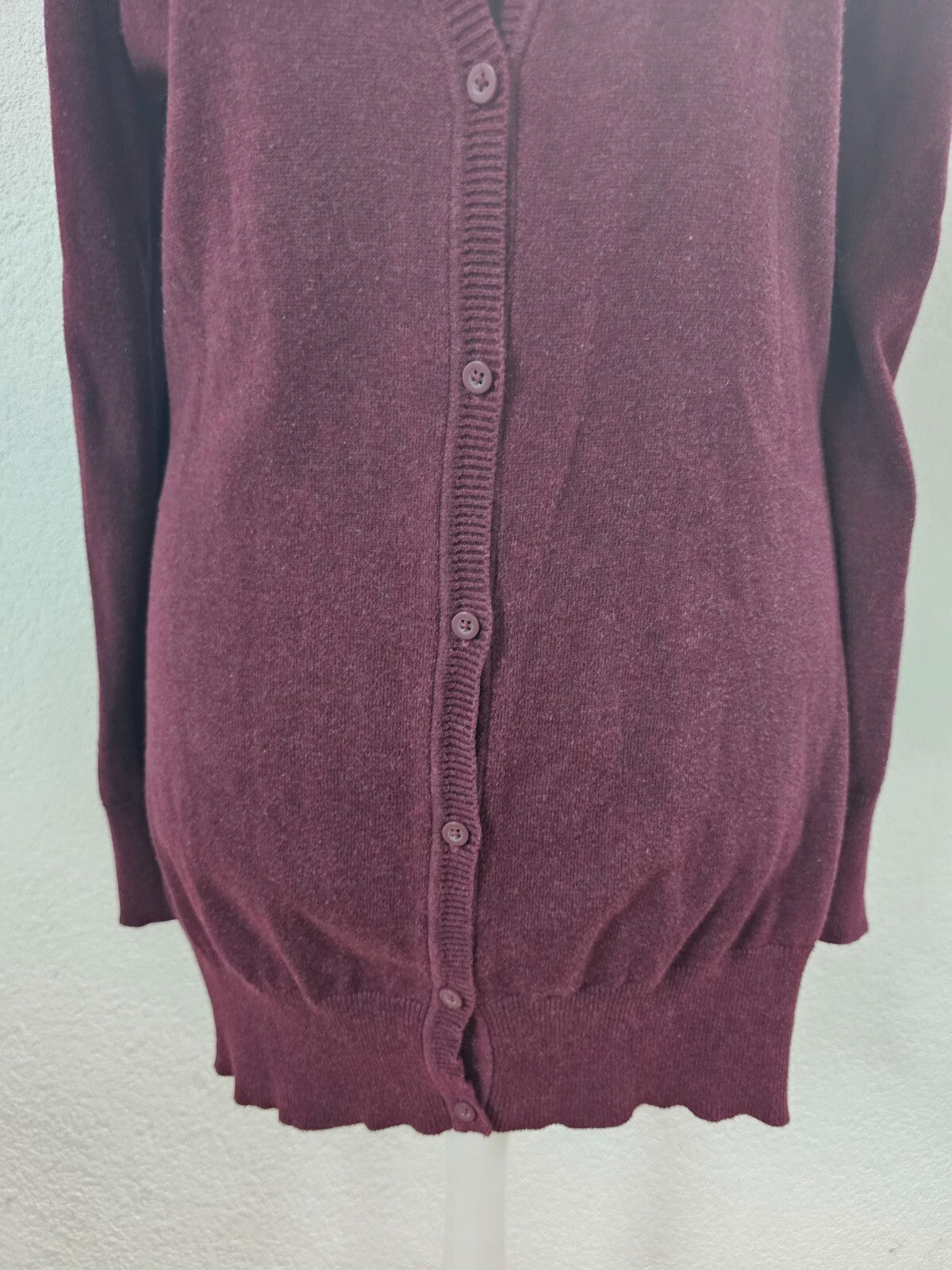 EK3497 Damen Strickjacke von Mustang, dunkelrot, Gr. XL2