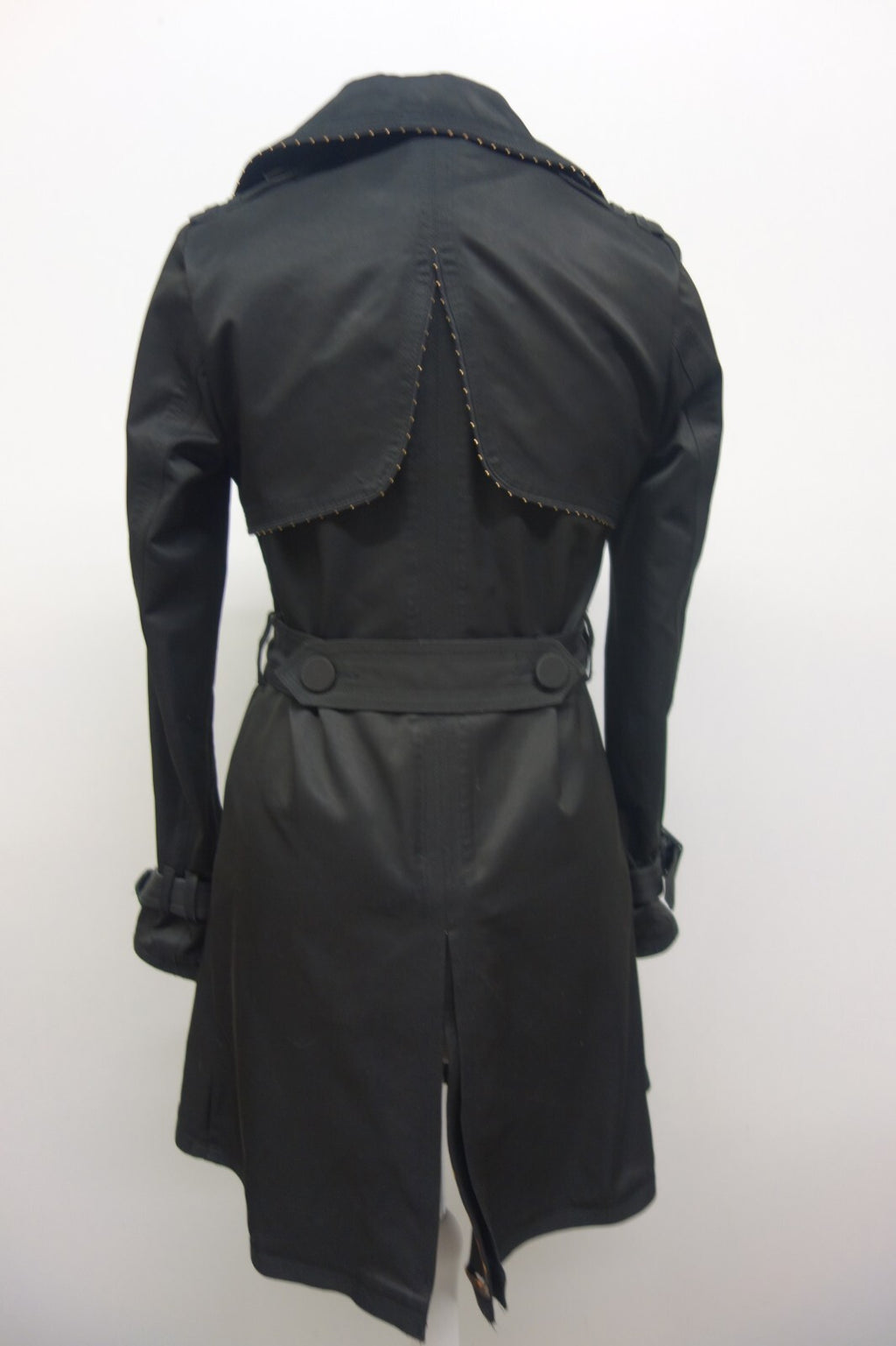 EK2736 Damen Mantel von H&M, schwarz, Gr. 363