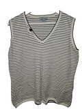 EK6715 Damen Top von Himmelblau, Weiß/Blau, Gr.480