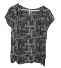 EK8381 Damen Bluse von Q/S,  Schwarz/Weiß,  Gr. 340