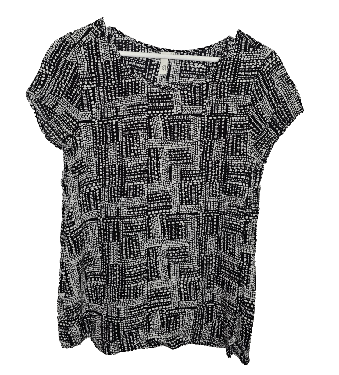 EK8381 Damen Bluse von Q/S,  Schwarz/Weiß,  Gr. 340